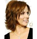Lace Front 2015 New Short Indian Remy Hair Wavy Blonde Wigs 12 Inch 