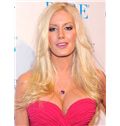 Lace Front 2015 New Wavy Long Blonde Remy Wigs