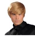 Bob Short Blonde Full Lace 100% Indian Remy Mens Wigs