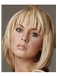 Prevailing Short Straight Blonde Indian Remy Hair Wigs
