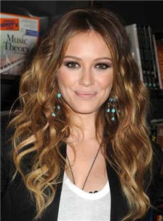 Hot Cheap Lace Front Long Wavy Sepia Indian Remy Hair Wigs