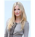 Popurlar Best Full Lace Long Wavy Blonde Remy Hair Wigs