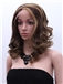 Blonde Medium Wavy Human Hair Lace Front Wigs 14 Inch (35.56 cm)
