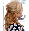 Cheap Asian Medium Blonde Full Lace Celebrity Hairstyle 100% Human Hair
