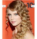 Long Blonde Lace Front Celebrity Hairstyle