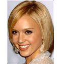 Hot Short Blonde Full Lace Celebrity Hairstyle