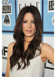 Exquisite Long  Lace Front Celebrity Hairstyle