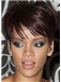 Delicate Short Brown Female Celebrity Hairstyle