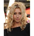 New Impressive Medium Blonde Lace Front Celebrity Hairstyle