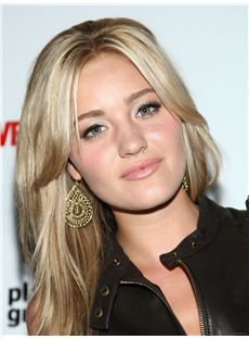 Long Blonde Ancient Lace Front Celebrity Hairstyle