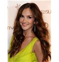 Dream Long Sepia Lace Front Celebrity Hairstyle Human Hair