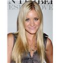 Multi-function Long Full Lace Blonde Celebrity Hairstyle 100% Human Hair