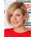 Top Quality Short Blonde Full Lace Celebrity Hairstyle 100% Human Hair
