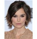 Unique Sepia Short Lace Front Celebrity Hairstyle Human Hair