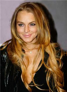 Real Hair Long Brown Lace Front Celebrity Hairstyle