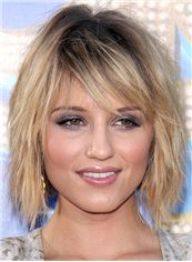 Wigs Short Blonde Female Celebrity Hairstyle