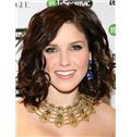 Modern Short Sepia Full Lace Celebrity Hairstyle