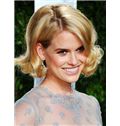 Inexpensive Short Blonde Full Lace Celebrity Hairstyle