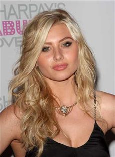 Sexy Blonde Lace Front Remy Hair Wigs for Women