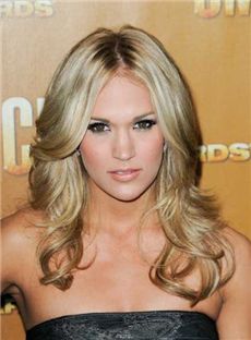 Sparkling Blonde Full Lace Remy Hair Wigs for Women