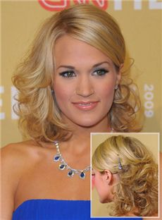 Fashion Blonde Lace Front Human Hair Wigs for Women
