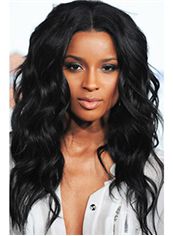 Lace Front Long Black Lace Front Real Hair Wigs for Black Women