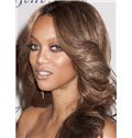 New Impressive Long Sepia Full Lace 100% Indian Remy Hair Wigs for Black Women