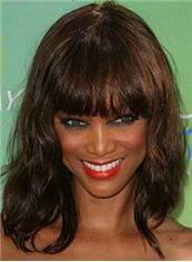 Dynamic Feeling from Medium Sepia Indian Remy Hair Wigs for Black Women