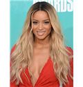 Ancient Long Wavy Blonde African American Full Lace Wigs for Women