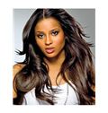 Top Quality Long Wavy Sepia African American Lace Front Wigs for Women