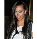 Outstanding Medium Straight Sepia African American Full Lace Wigs for Women