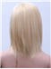 Top Quality Short Straight Blonde True Human Hair Wigs
