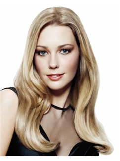 Wholesale Full Lace Long Wavy Blonde Remy Hair Wig