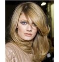 Wavy Blonde Exquisite Full Lace Medium Remy Hair Wig