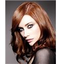 Classic Full Lace Medium Wavy Brown Remy Hair Wig
