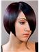 100% Human Hair Brown Short Wigs Full Lace Soft Wigs