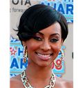 Sweety Lace Front Short Wavy Brown Indian Remy Wigs for Black Women