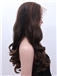 Amazing Lace Front Long Wavy Brown Indian Remy Hair Wig