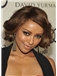 Cheap Colored Lace Front Short Wavy Brown Indian Remy Wigs for Black Women