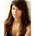 Brazil Capless Long Straight Brown Remy Hair Wig