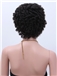Virgin Brazilian Hair Black Curly Short Full Lace Wigs for Black Women