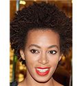 Brown Short Lace Front Curly 8 Inch Wigs for Black Women