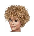 Sale Wigs Short Curly Blonde African American Wigs for Women 10 Inch