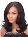 Pretty Medium Wavy Brown African American Lace Wigs for Women