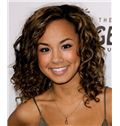 Online Medium Wavy Brown African American Lace Wigs for Women