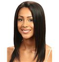 Lastest Trend Medium Straight Sepia African American Lace Wigs for Women