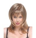 Online Medium Wavy Blonde Side Bang African American Lace Wigs for Women 16 Inch