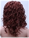 Natural Medium Wavy Brown No Bang African American Lace Wigs for Women 18 Inch