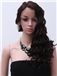 Beautiful Long Wavy Blonde No Bang African American Lace Wigs for Women 20 Inch