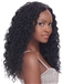 Top-rated Long Curly Black No Bang African American Lace Wigs for Women 20 Inch